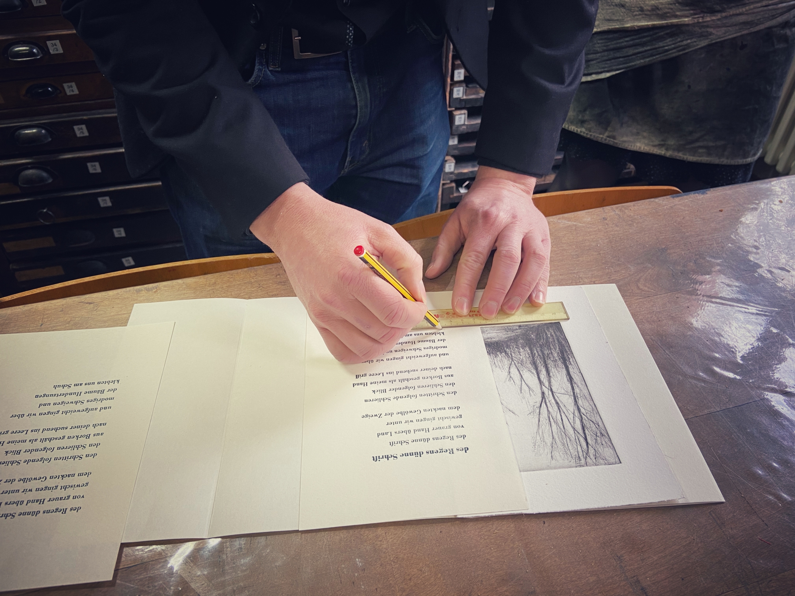 Grafik und Lyrik aus Thüringen. Künstlerische Drucke der Pavillon-Presse